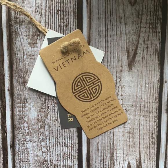 Vietnam Bags Handcrafted In Vietnam Rattan Circle Bag Poshmark